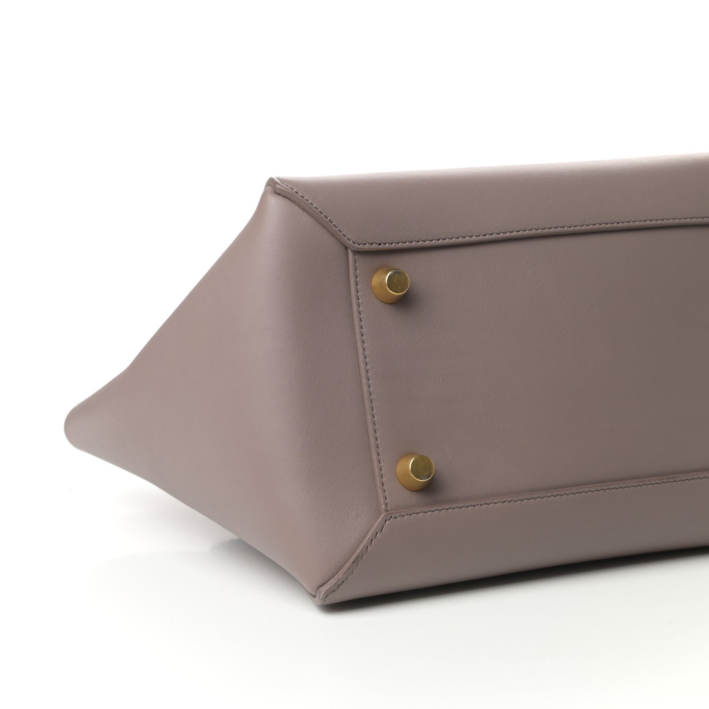 Smooth Calfskin Mini Bi-Color Belt Bag Light Smoke Violet