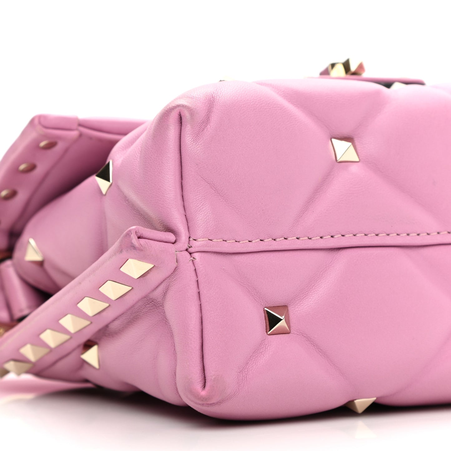 Nappa Mini Candystud Top Handle Bag Absolute