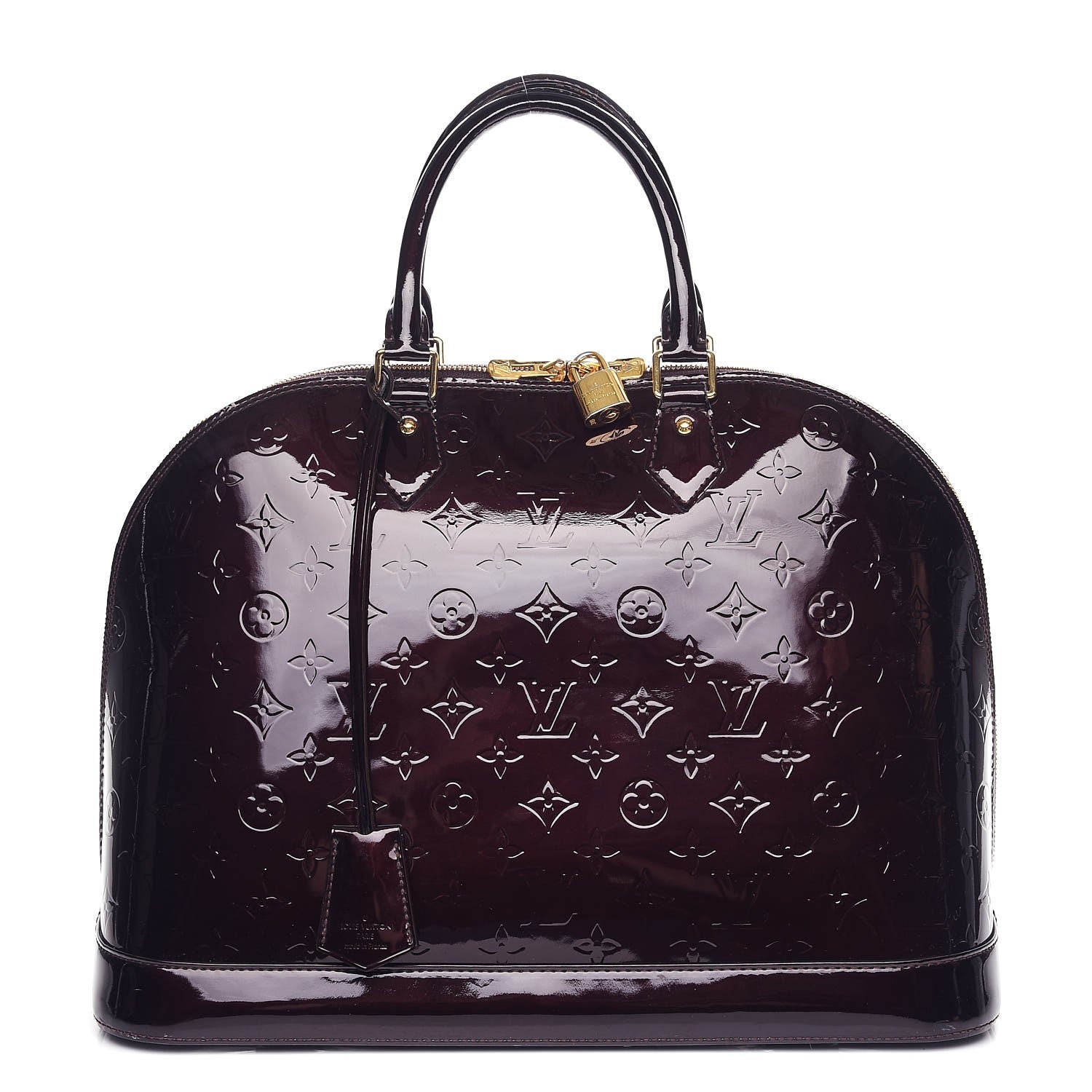 Louis Vuitton Vernis Alma GM Amarante 1 of 10