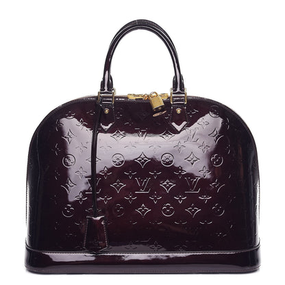 Louis Vuitton Vernis Alma GM Amarante 1 of 10