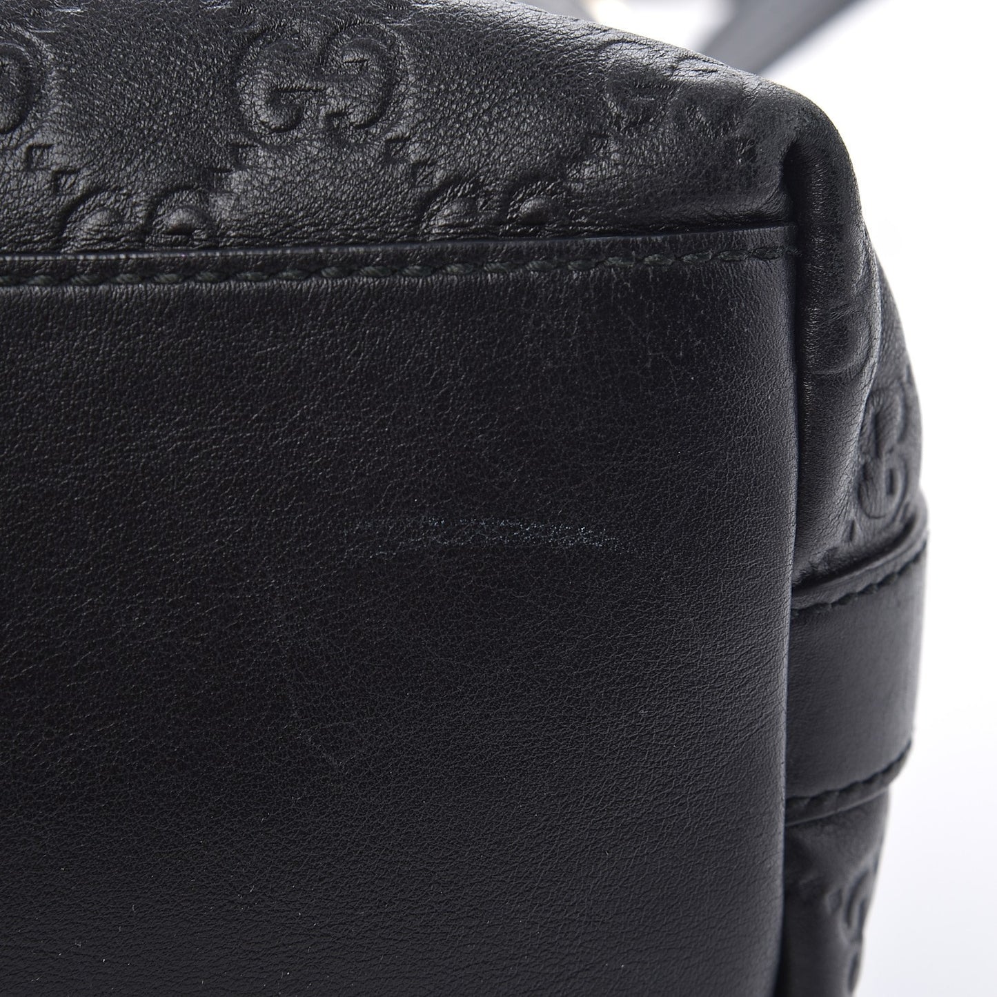 Guccissima Small Miss GG Hobo Black