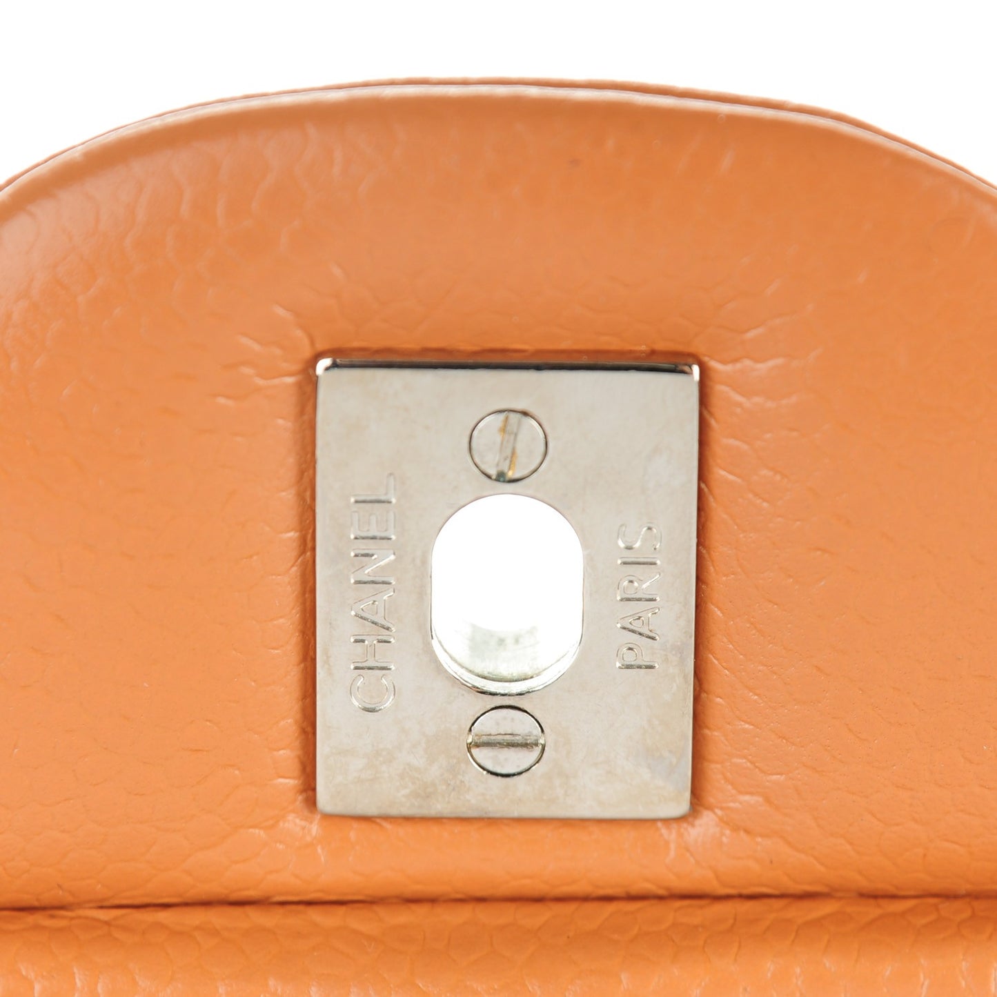 Caviar Quilted Maxi Double Flap Light Brown