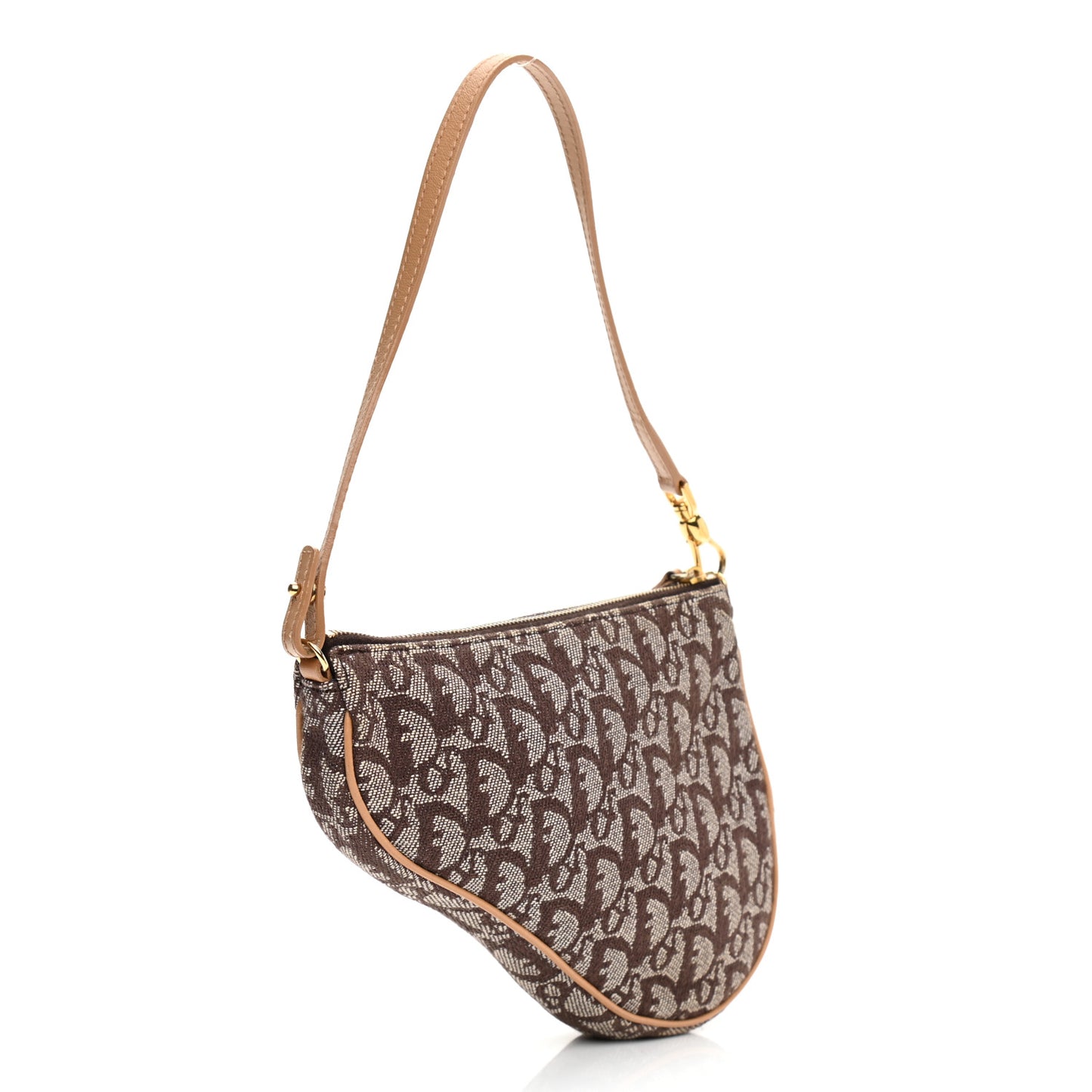 Monogram Mini Saddle Pochette Beige