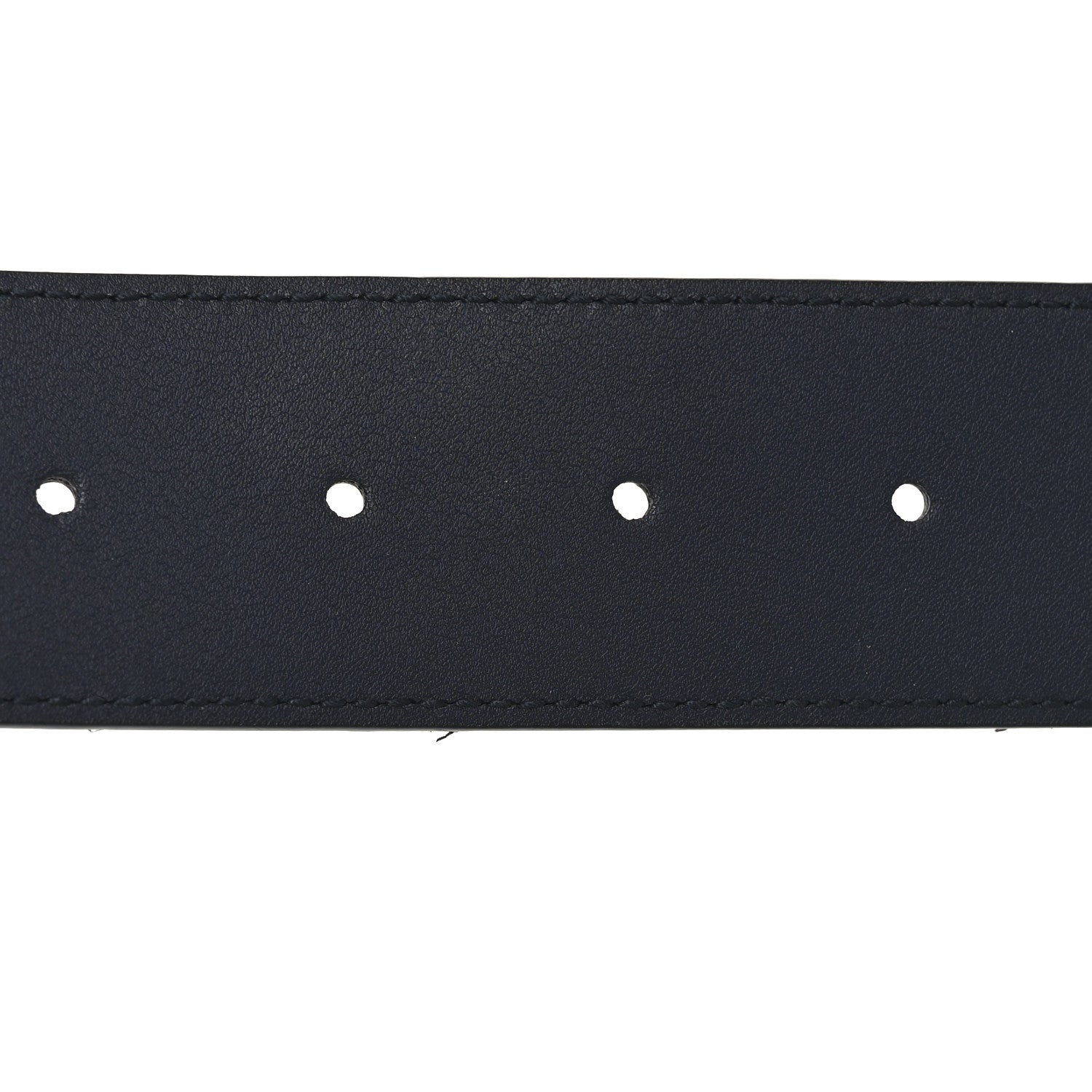 Gucci Guccissima Signature Interlocking G 40mm Belt 80 32 Black 4 of 5