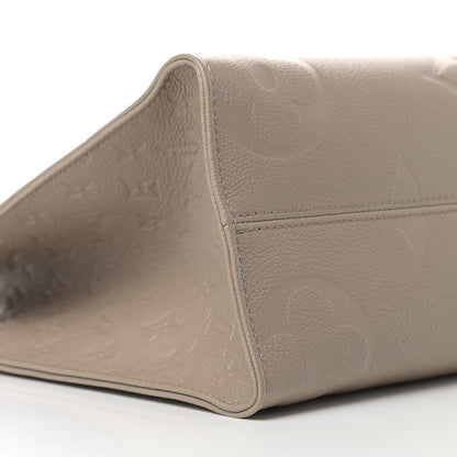 Louis Vuitton Empreinte Monogram Giant Onthego MM Tourterelle 7 of 8