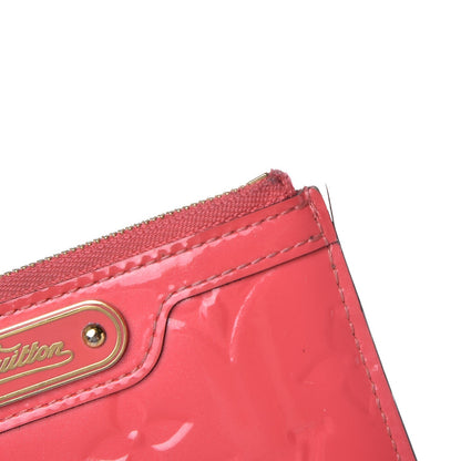 Louis Vuitton Vernis Key Pouch Rose Litchi 8 of 13