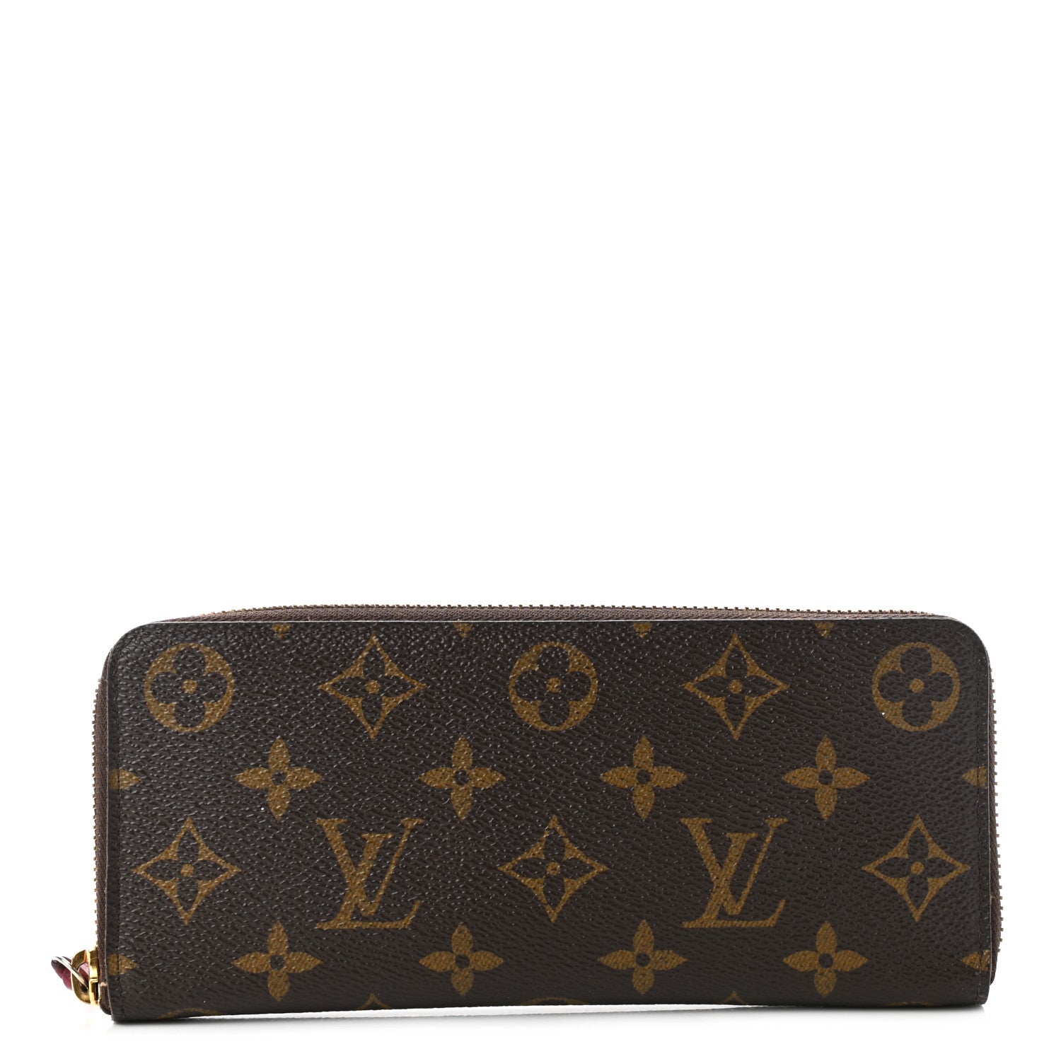 Louis Vuitton Monogram Clemence Wallet Fuchsia 1 of 8