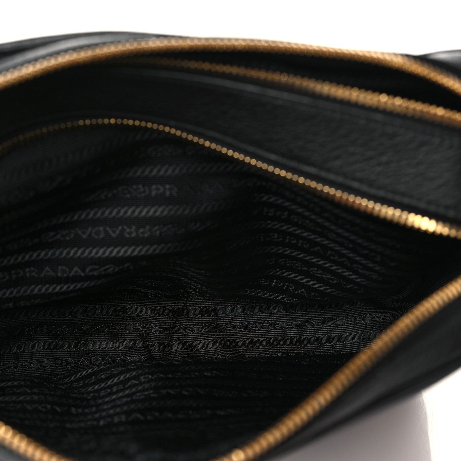 Prada Vitello Phenix Camera Bag Black 6 of 10