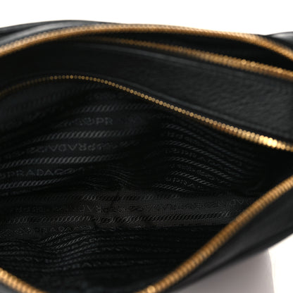 Prada Vitello Phenix Camera Bag Black 6 of 10