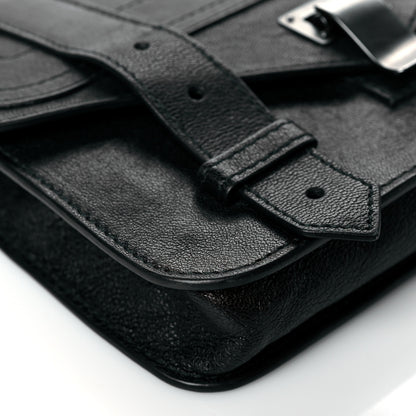 Proenza Schouler Lambskin PS1 Large Chain Wallet Black 8 of 10