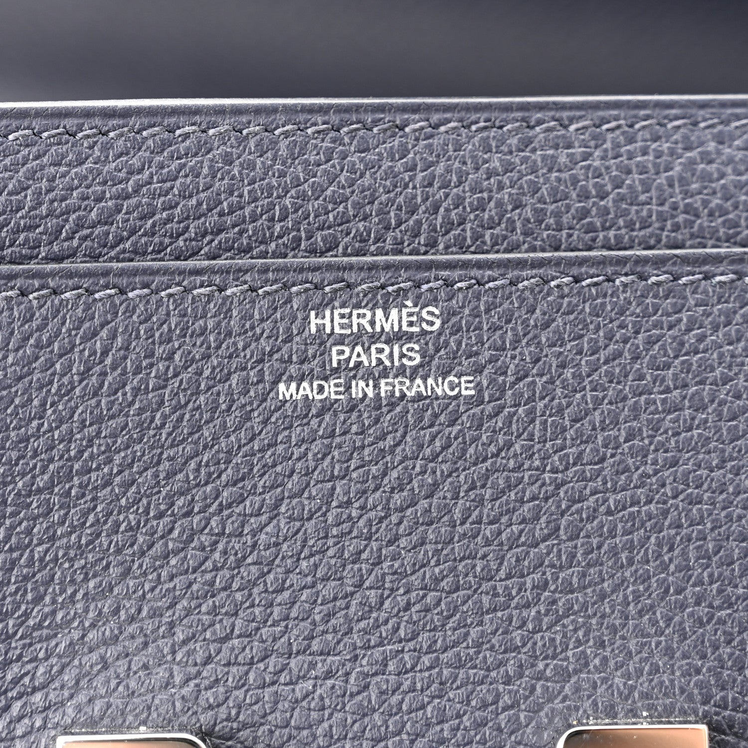 Hermes Evercolor Constance Wallet To Go Bleu Nuit 6 of 10