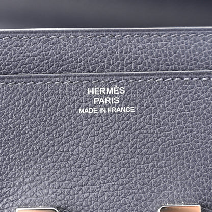 Hermes Evercolor Constance Wallet To Go Bleu Nuit 6 of 10
