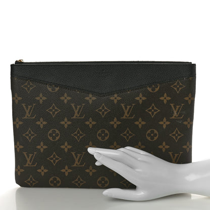 Louis Vuitton Monogram Daily Pouch Black 2 of 12