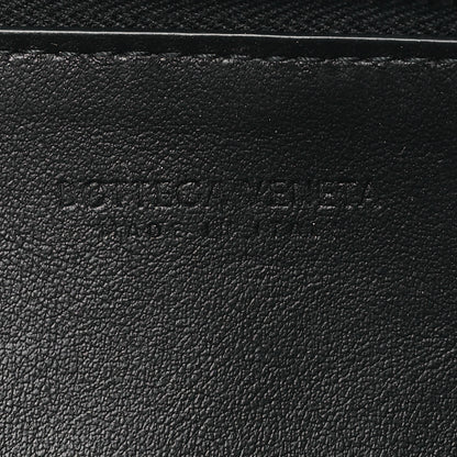 Bottega Veneta Nappa Intrecciato Long Zip Pouch Black 6 of 6