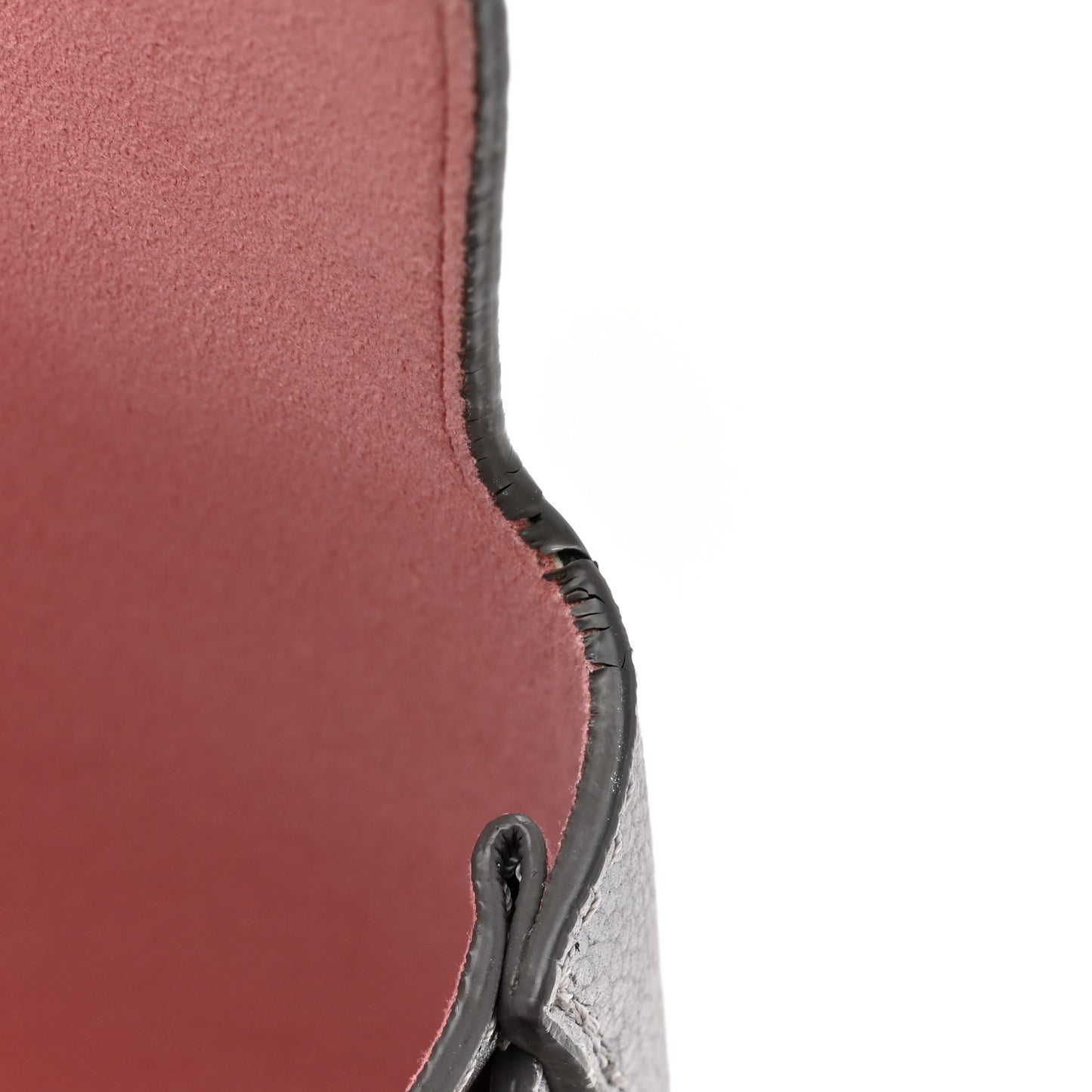 Metallic Grained Calfskin Medium Milla Tote Spike Silver