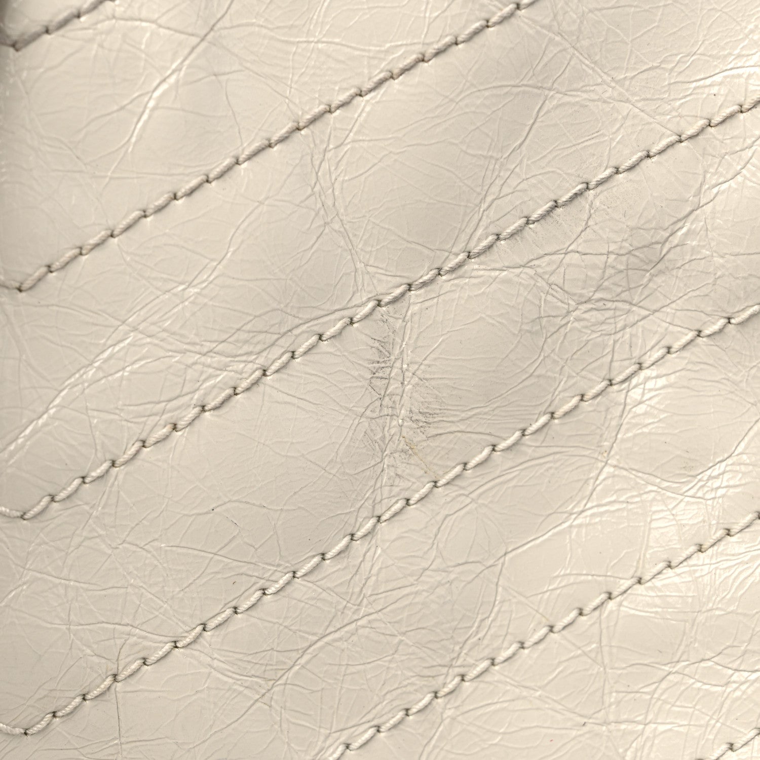 Saint Laurent Crinkled Calfskin Matelasse Monogram Medium Niki Shopper Tote Crema Soft 15 of 17