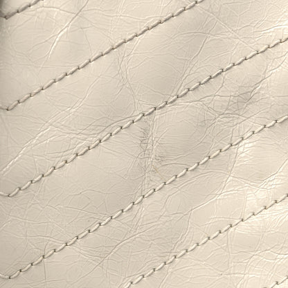 Saint Laurent Crinkled Calfskin Matelasse Monogram Medium Niki Shopper Tote Crema Soft 15 of 17