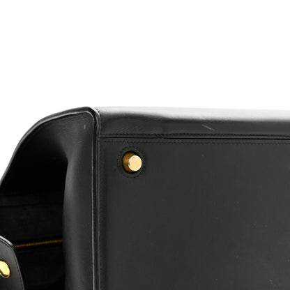 Celine Smooth Calfskin Small Ring Bag Black 10 of 11
