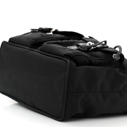 Prada Nylon Vela Mini Crossbody Backpack Black 10 of 11