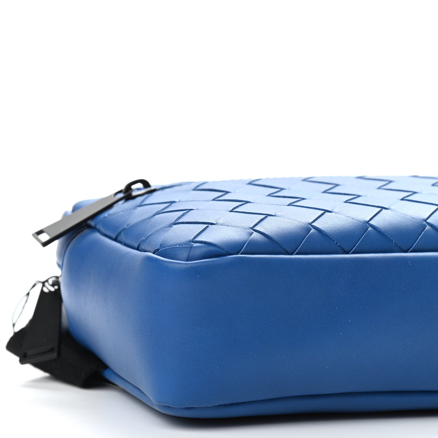 Bottega Veneta Nappa Intrecciato Belt Bag Bluette 9 of 10