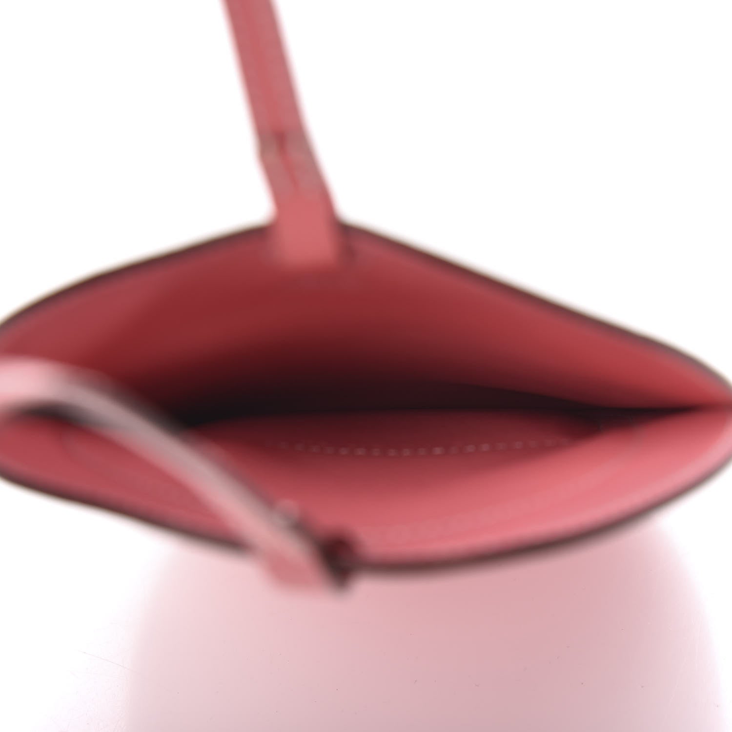 Hermes Chevre Mysore Verso In-The-Loop Phone To Go GM Case Rose Lipstick Brique 5 of 8