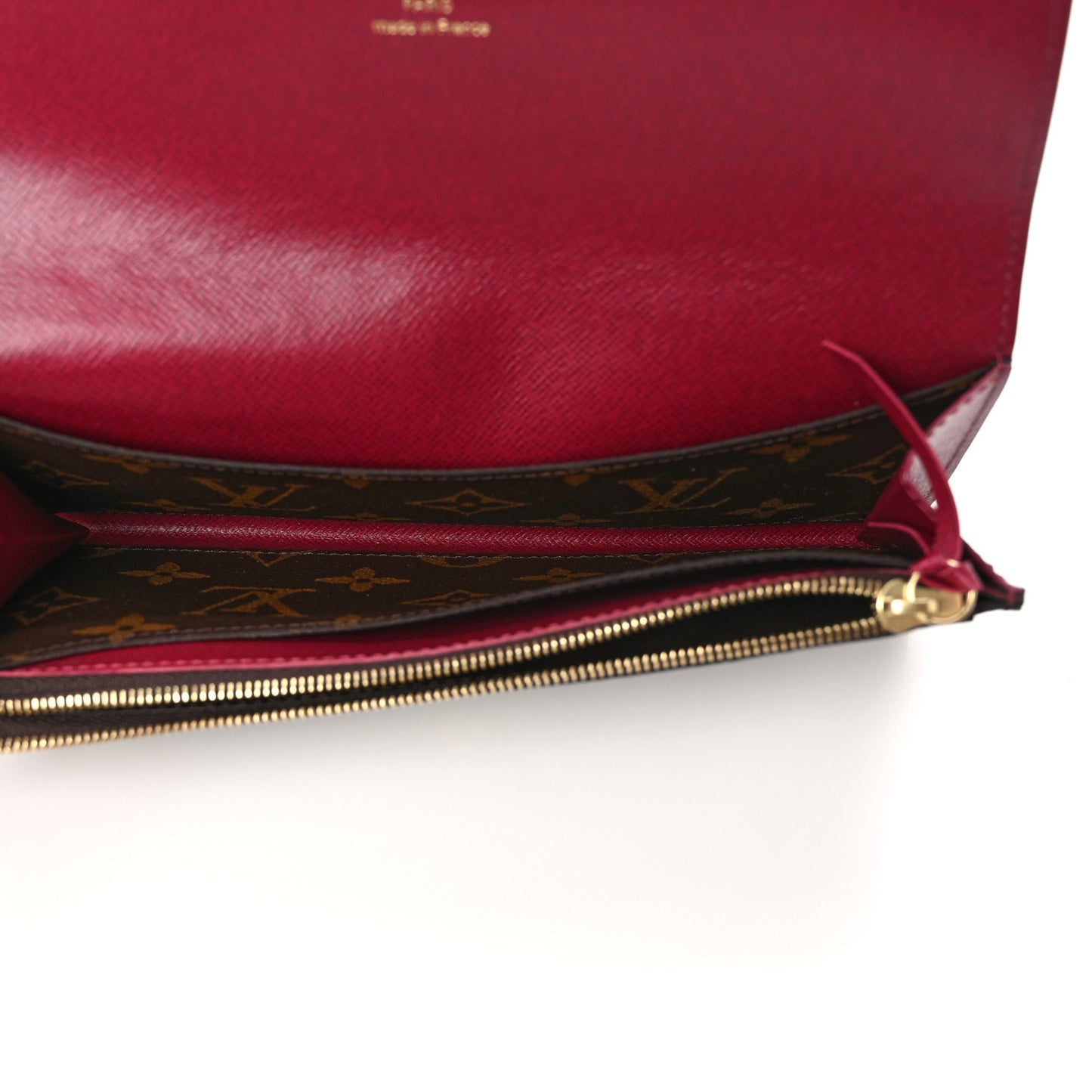 Monogram Emilie Wallet Fuchsia