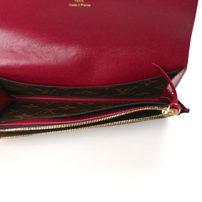 Louis Vuitton Monogram Emilie Wallet Fuchsia 5 of 7