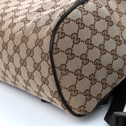 Gucci Monogram Travel Backpack Dark Brown 10 of 10