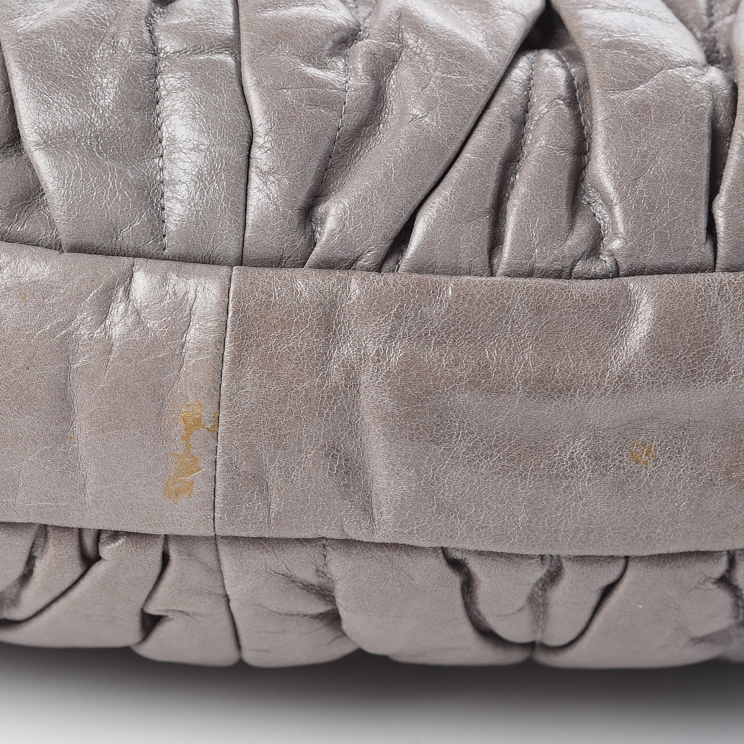 Miu Miu Nappa Matelasse Coffer Hobo Fumo 12 of 15