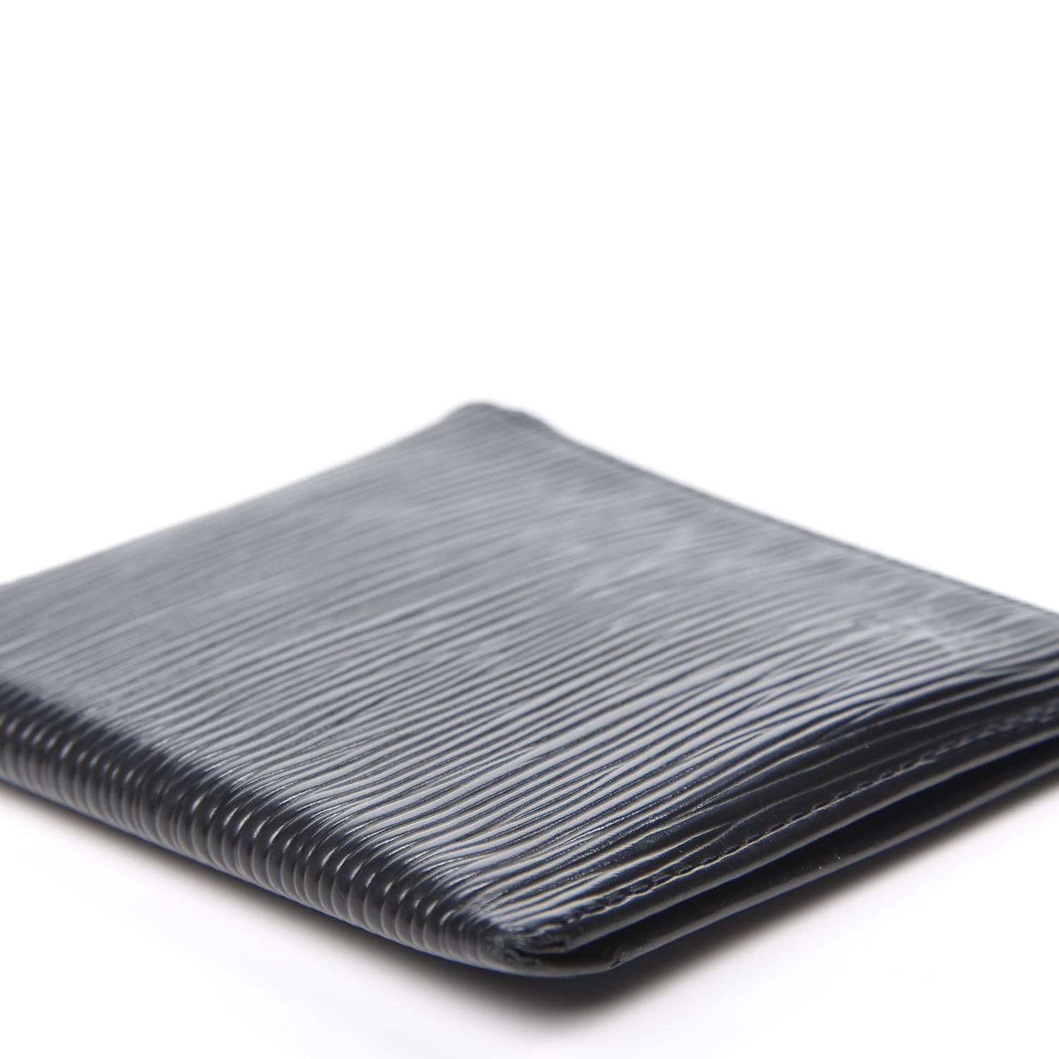 Louis Vuitton Epi 6 Card Billfold Wallet Black 6 of 9
