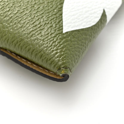 Louis Vuitton Monogram Giant Large Kirigami Pochette Kaki 8 of 9