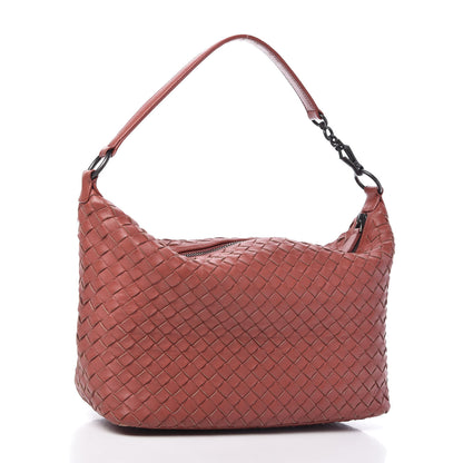 Bottega Veneta Nappa Intrecciato Small Shoulder Bag Brique 3 of 10