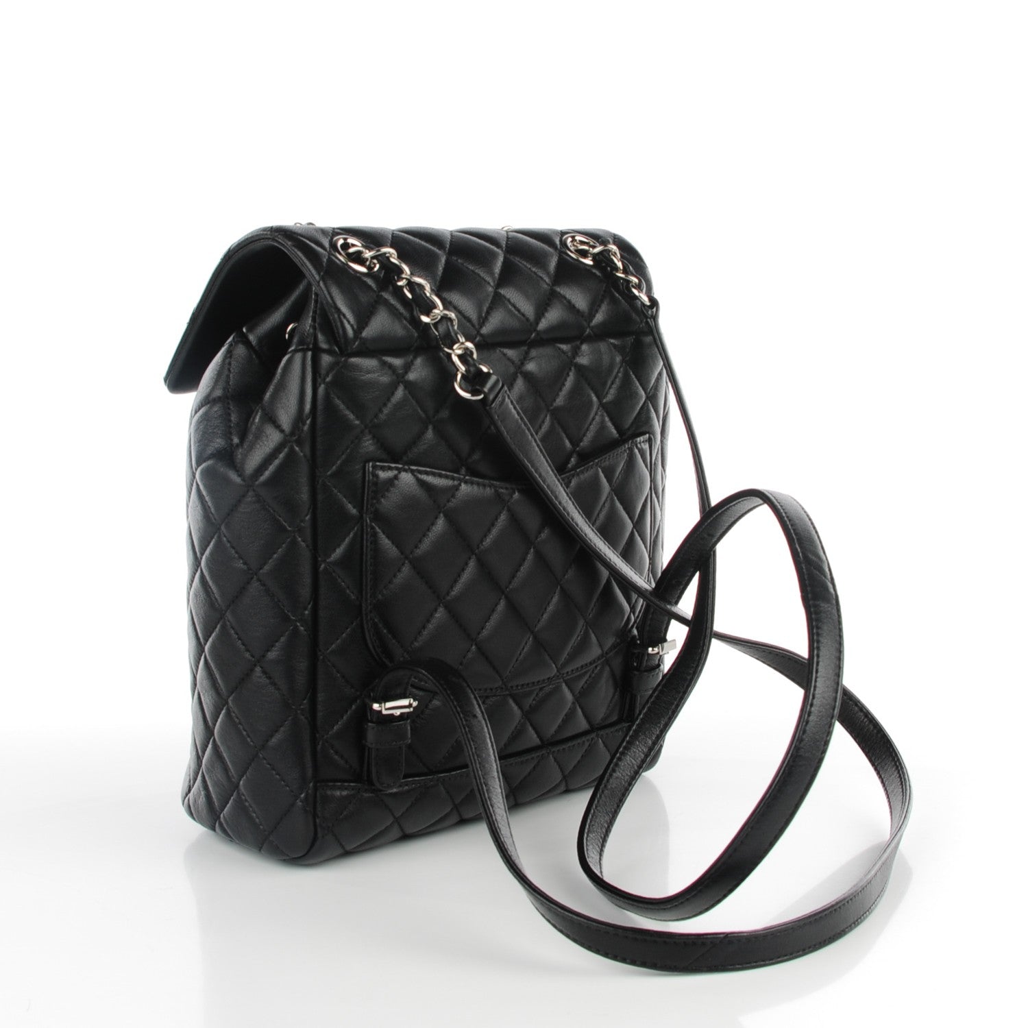 Chanel Lambskin Quilted Small Urban Spirit Backpack Black 3 of 8