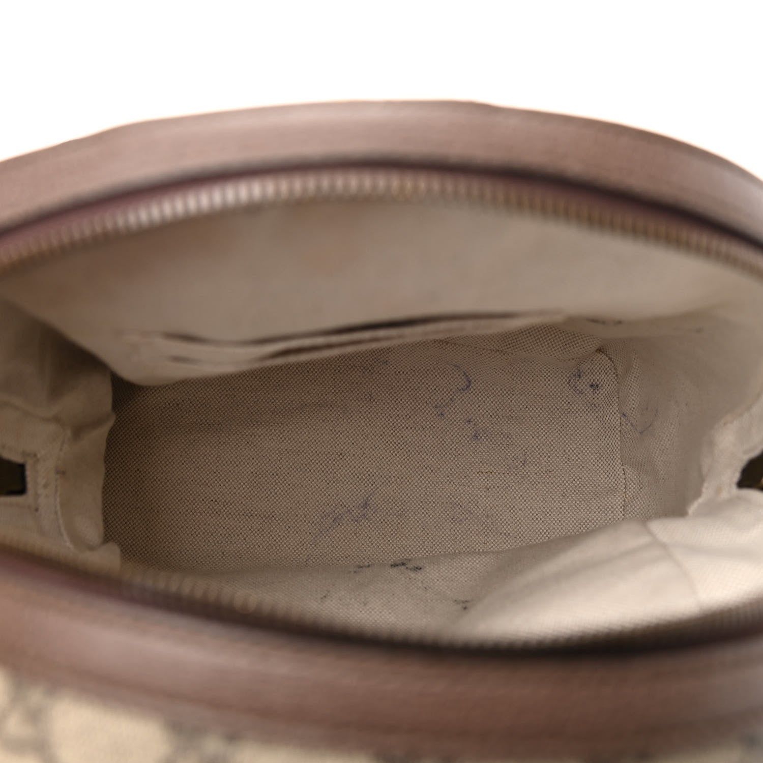 Gucci GG Supreme Monogram Calfskin Web Small Ophidia Day Backpack Beige Ebony New Acero 5 of 14