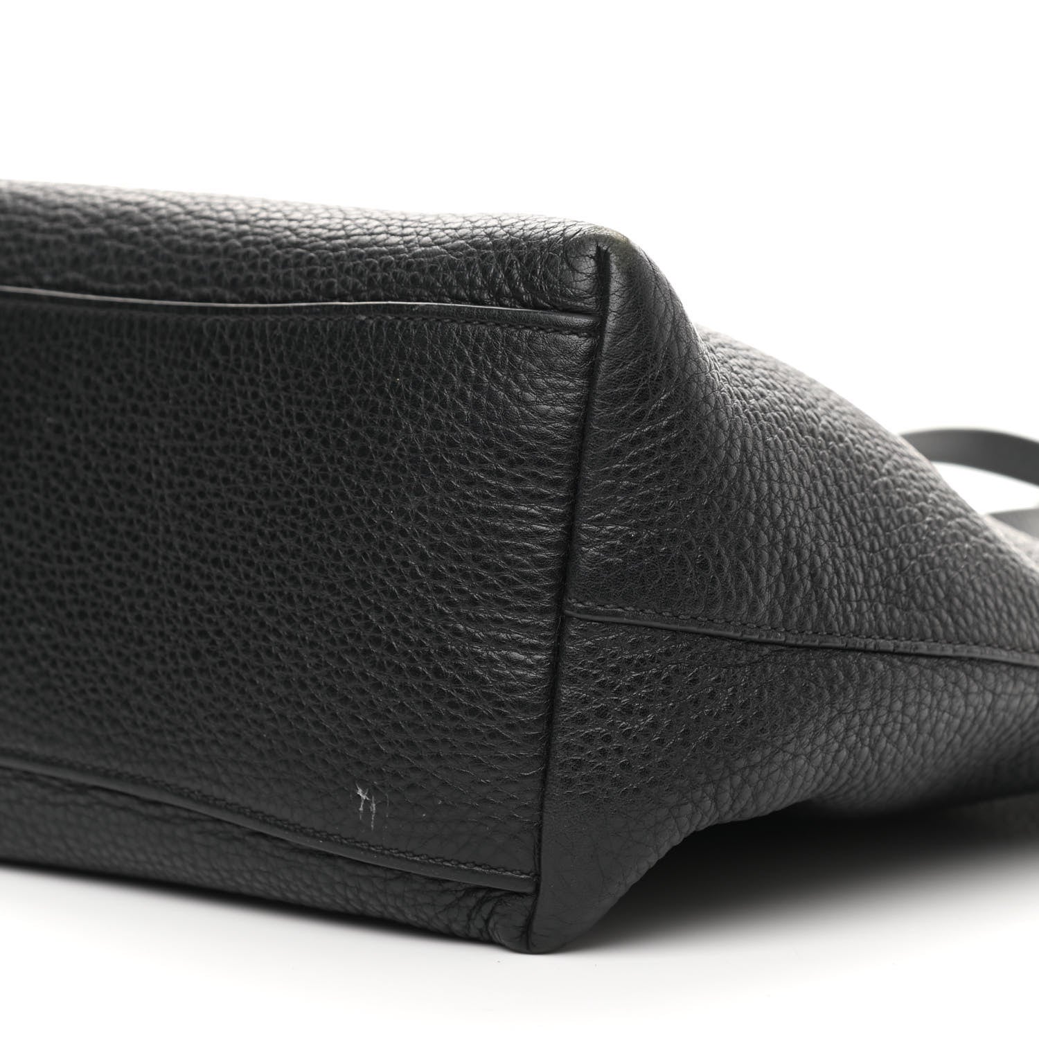 Prada Vitello Phenix Embossed Logo Tote Black 9 of 16