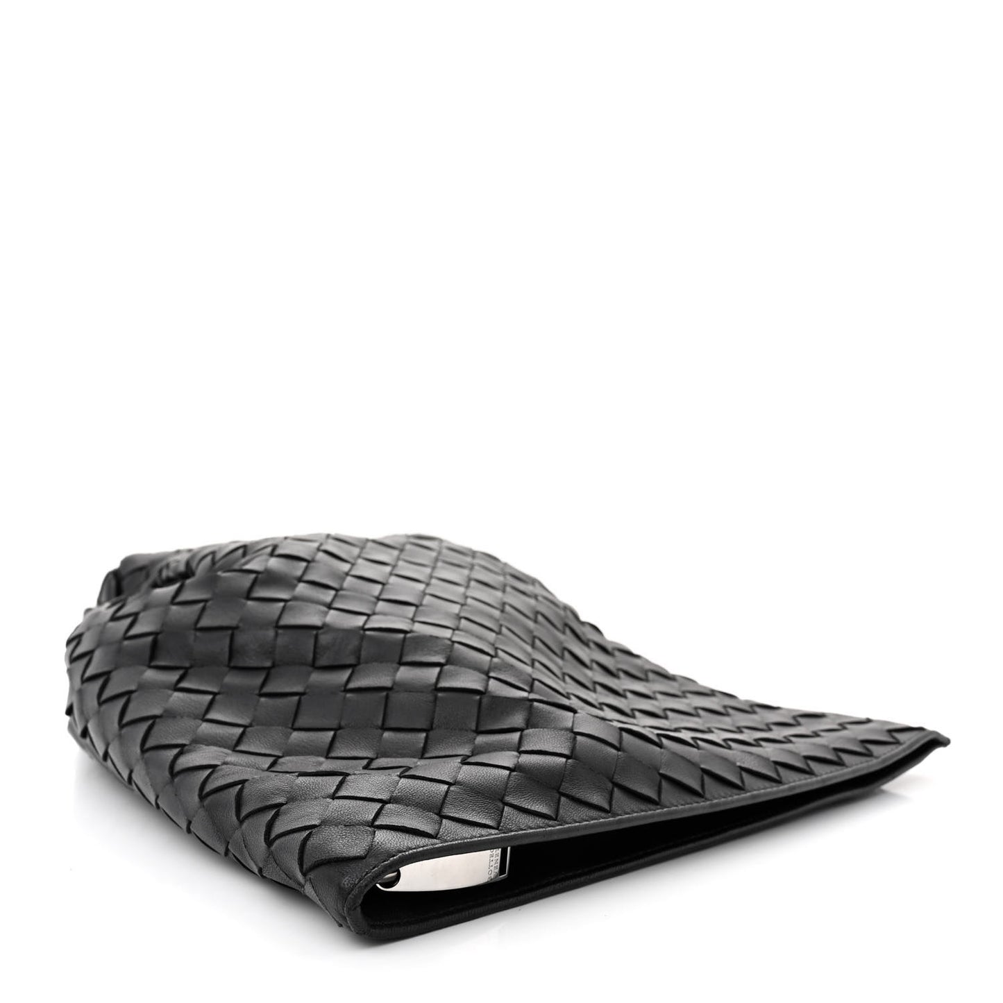 BOTTEGA VENETA Nappa Intrecciato BV Twist Black