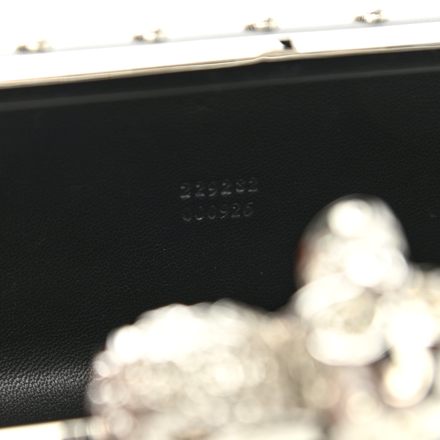Alexander McQueen Nappa Studded Skull Knuckle Box Clutch Black 7 of 7