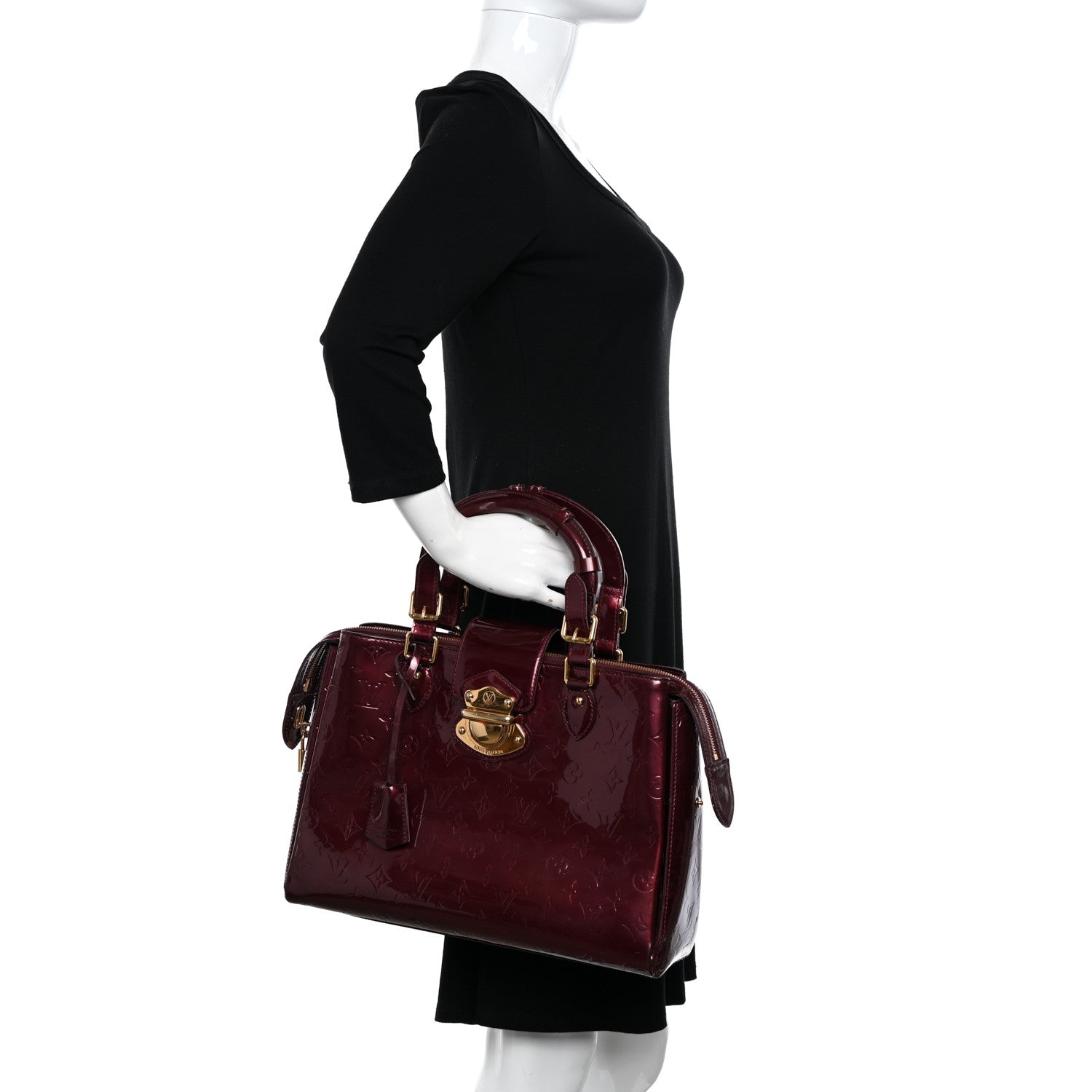 Louis Vuitton Vernis Melrose Avenue Rouge Fauviste 2 of 14