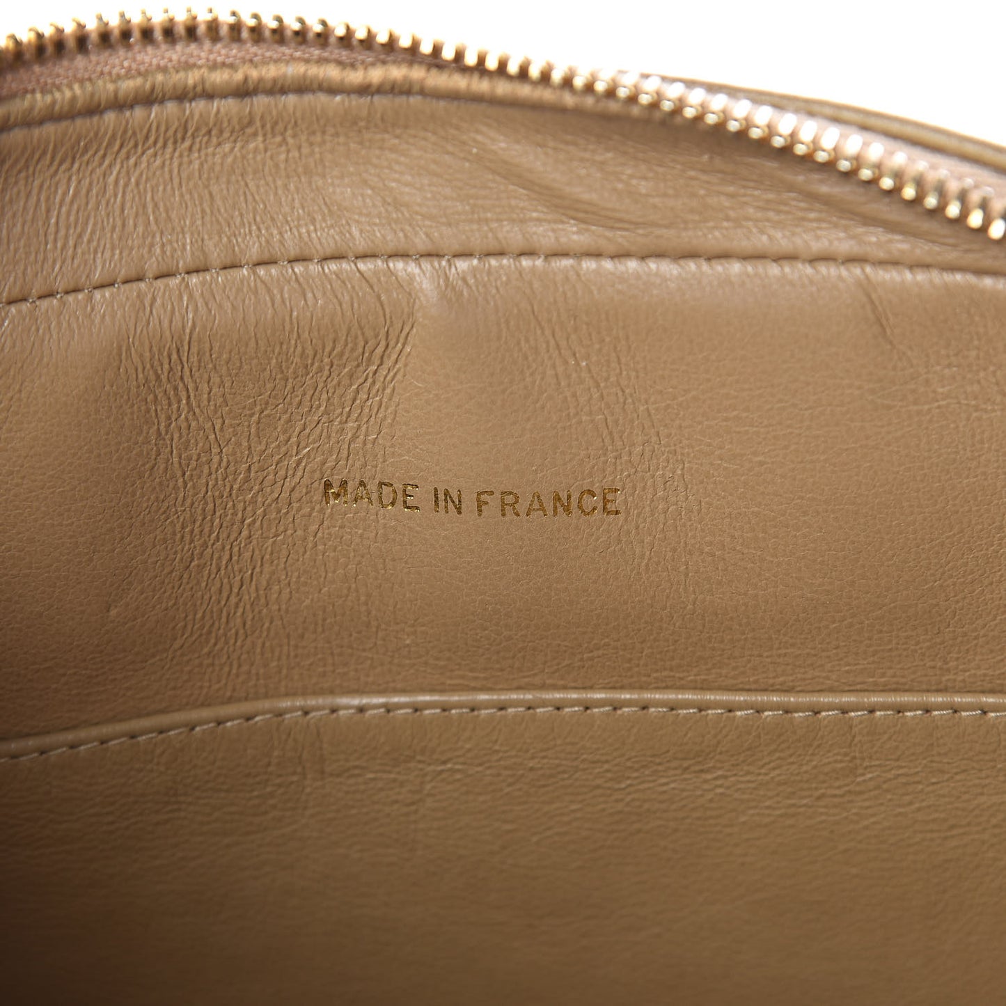 Lambskin Quilted Flap Camera Case