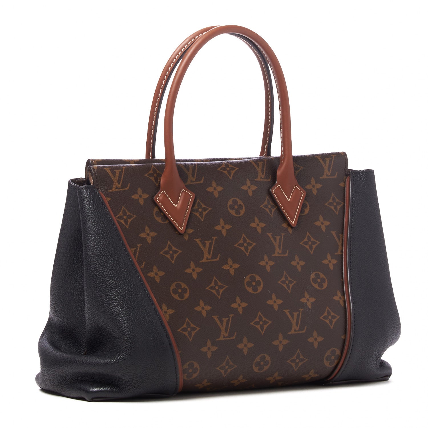 Louis Vuitton Monogram Tote W PM Black 2 of 7