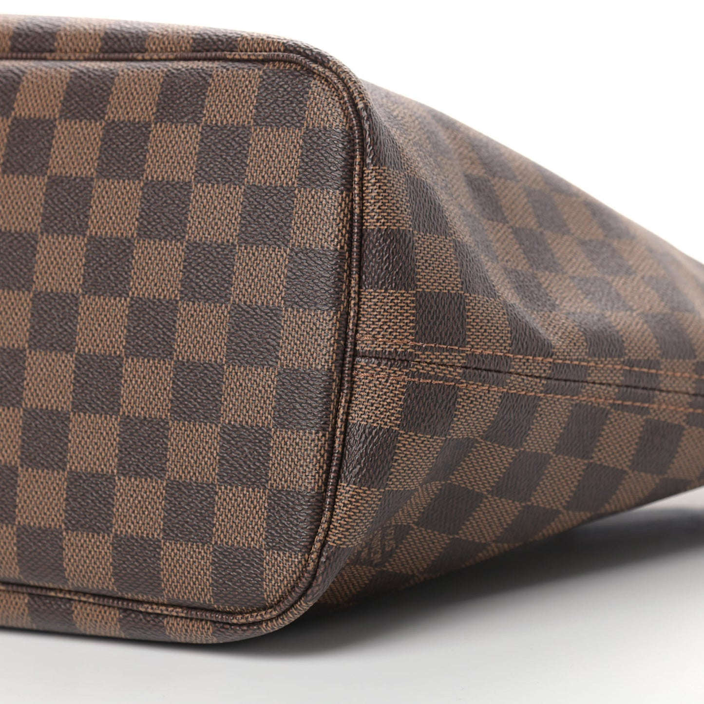 Damier Ebene Neo Neverfull MM Rose Ballerine