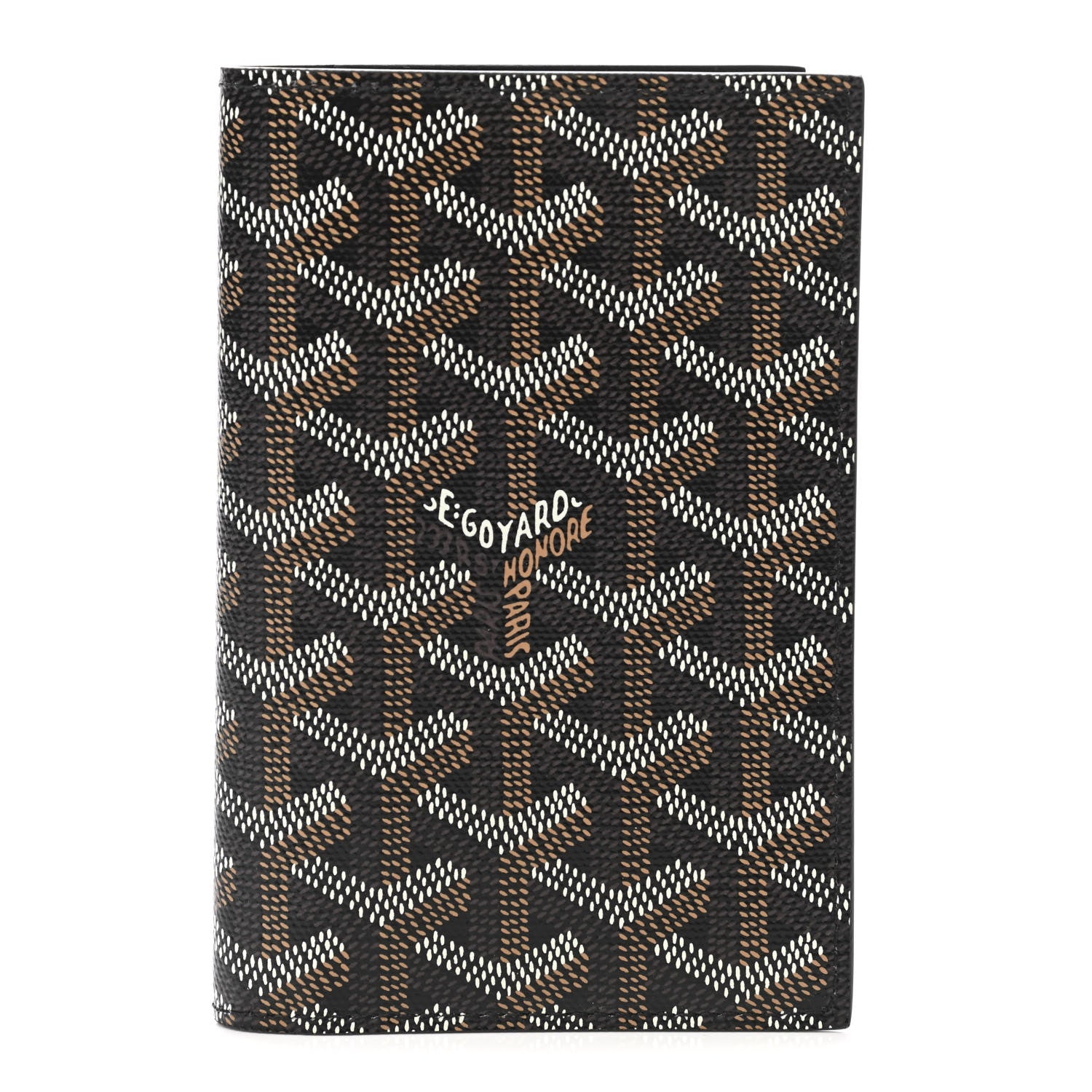 Goyard Goyardine Passport Wallet Black 1 of 6