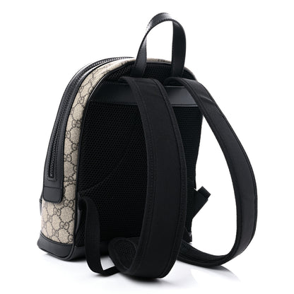 Gucci GG Supreme Monogram Small Eden Day Backpack Black 3 of 9