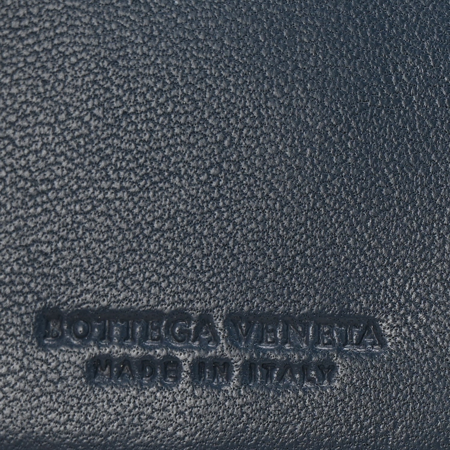 Bottega Veneta Nappa Intrecciato Bifold Zip Wallet Navy 6 of 10