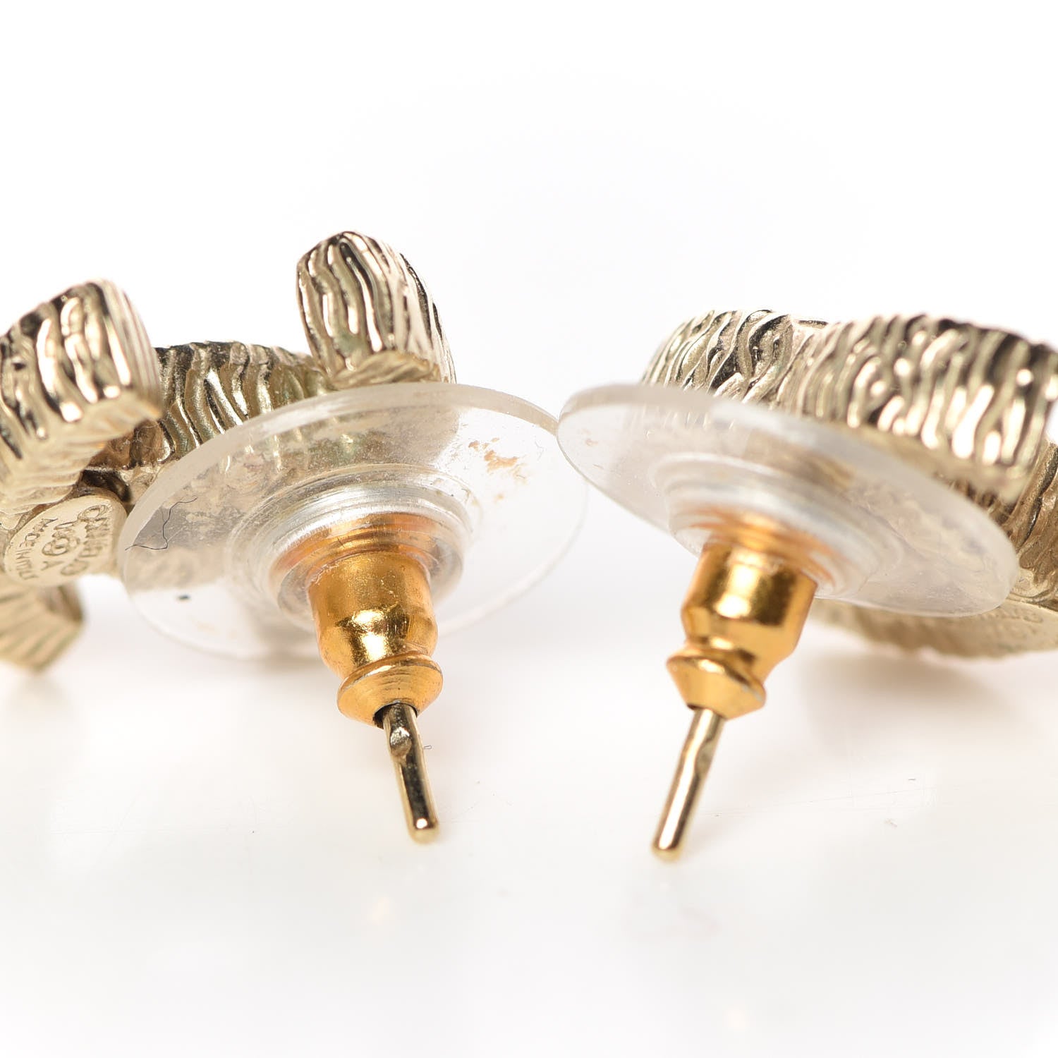 Chanel Pearl CC Drop Earrings Gold 3 of 8