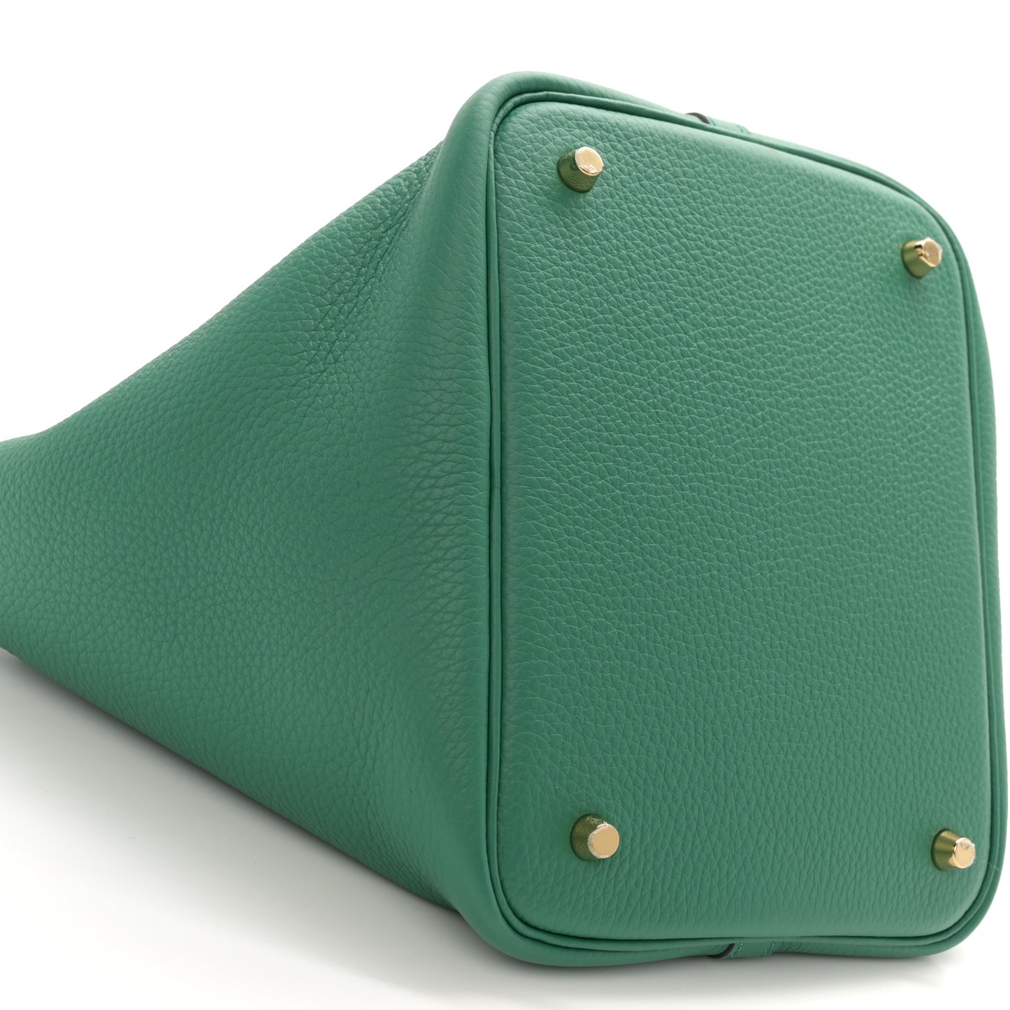 Taurillon Clemence Picotin Lock 22 MM Vert Vertigo