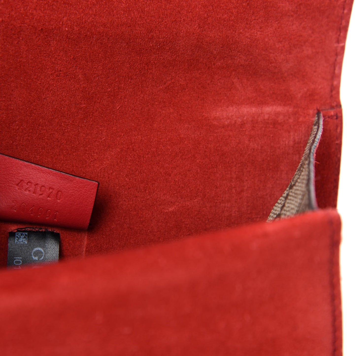 GG Supreme Monogram Mini Dionysus Shoulder Bag Hibiscus Red