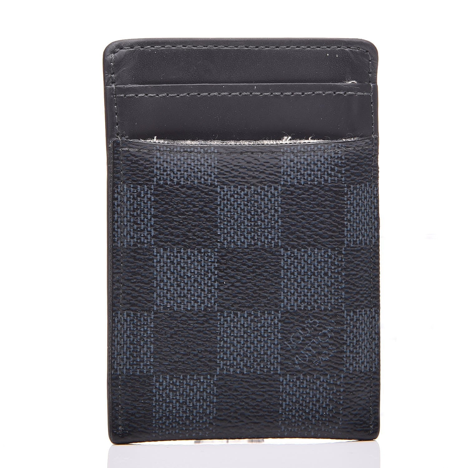 Louis Vuitton Damier Graphite Money Clip Card Holder 1 of 8
