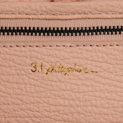 3.1 Phillip Lim 3.1 Textured Calfskin Large Pashli Satchel Blush 7 of 9