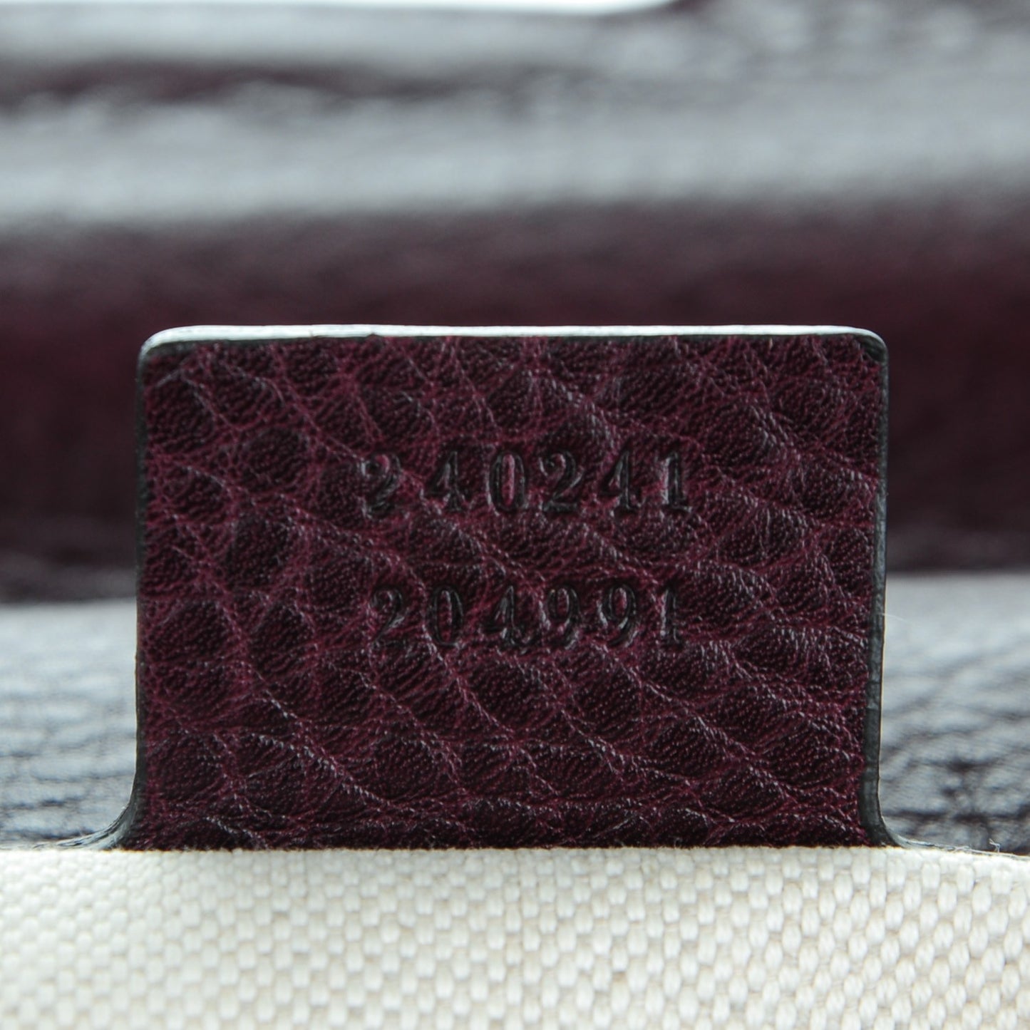 Python Large New Bamboo Top Handle Bag Bordeaux